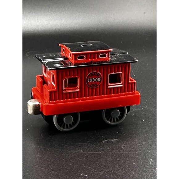 Thomas & Friends Take n Play Along 2002 Red Caboose Vtg Magnetic Diecast Train - Picture 11 of 14